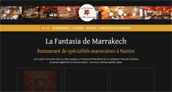 Desktop Screenshot of lafantasiademarrakech.com